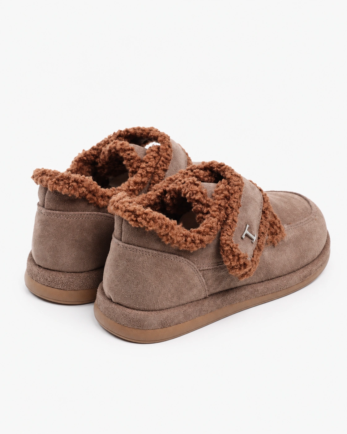 Botine în stil UGG cu blană — fotografia 3 din 4