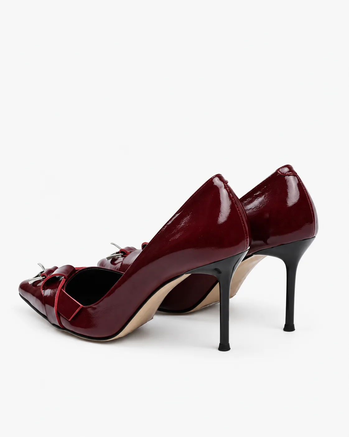 Pantofi eleganți cu toc subțire — fotografia 3 din 4