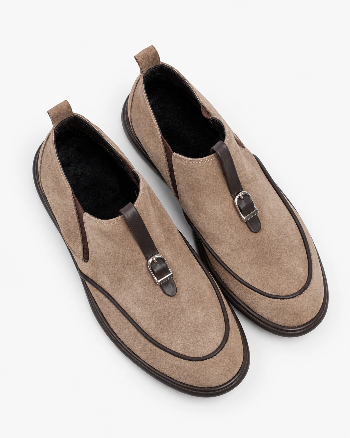 Loafers înalți de toamnă în stil casual — fotografia 3 din 4