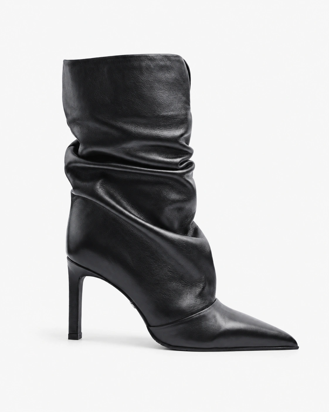 Botine negre cu toc înalt — fotografia 4 din 5
