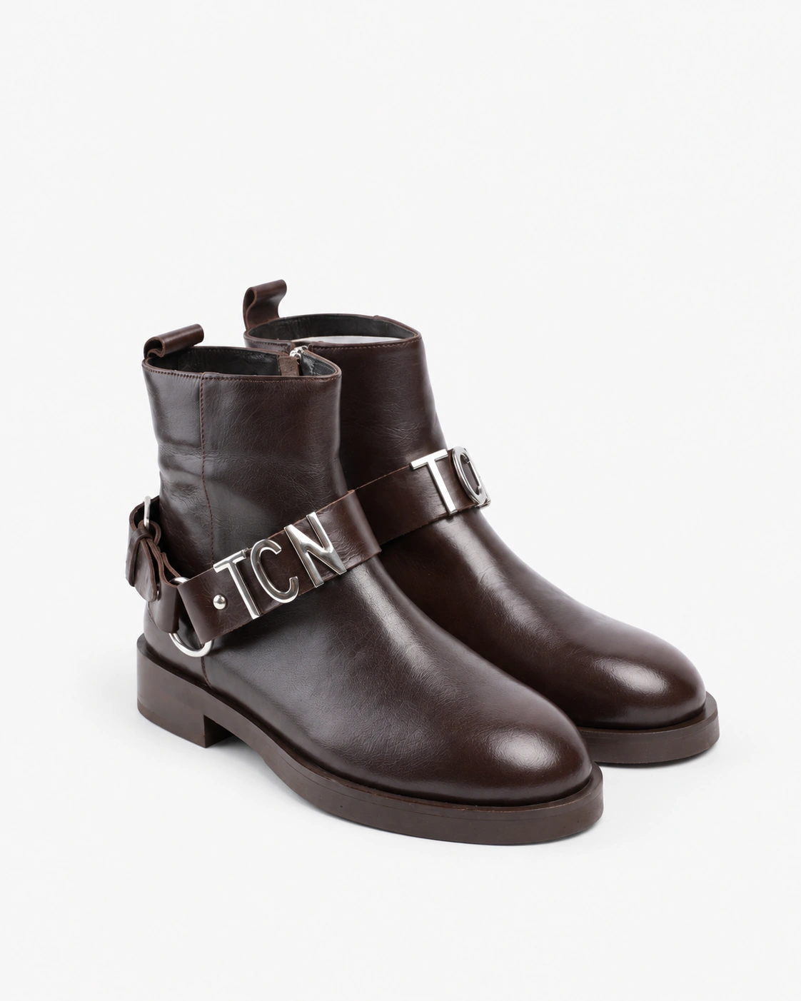 Botine de toamnă din piele naturală