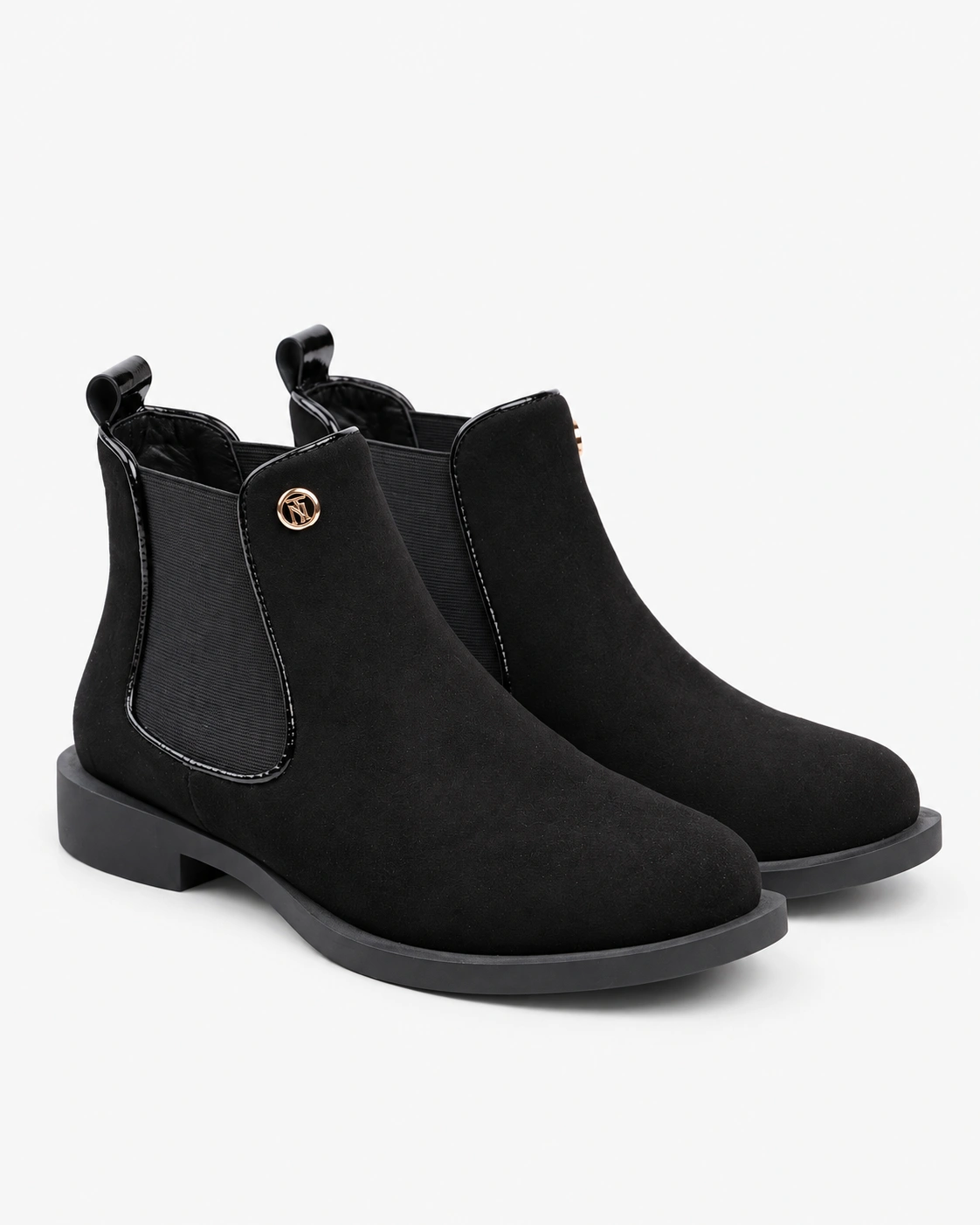 Botine Chelsea negre