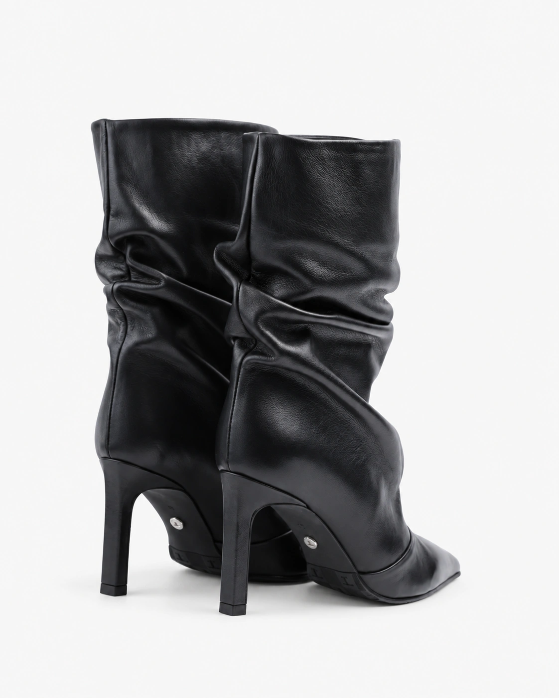Botine negre cu toc înalt — fotografia 5 din 5