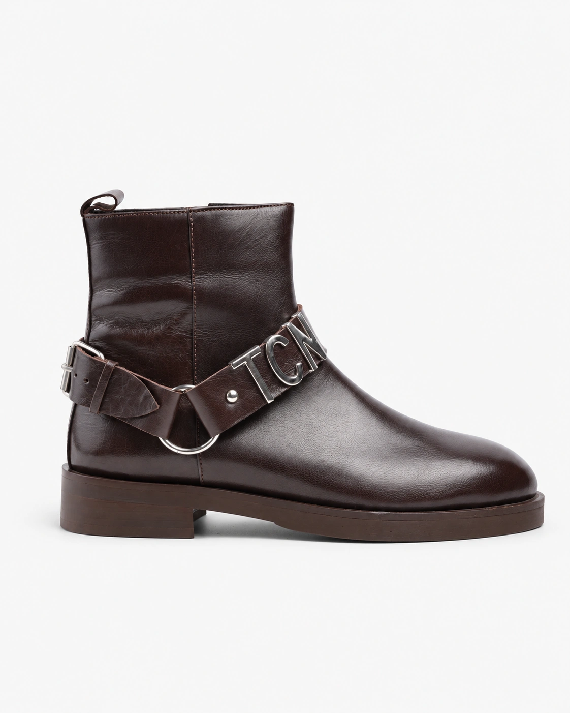 Botine de toamnă din piele naturală — fotografia 3 din 4