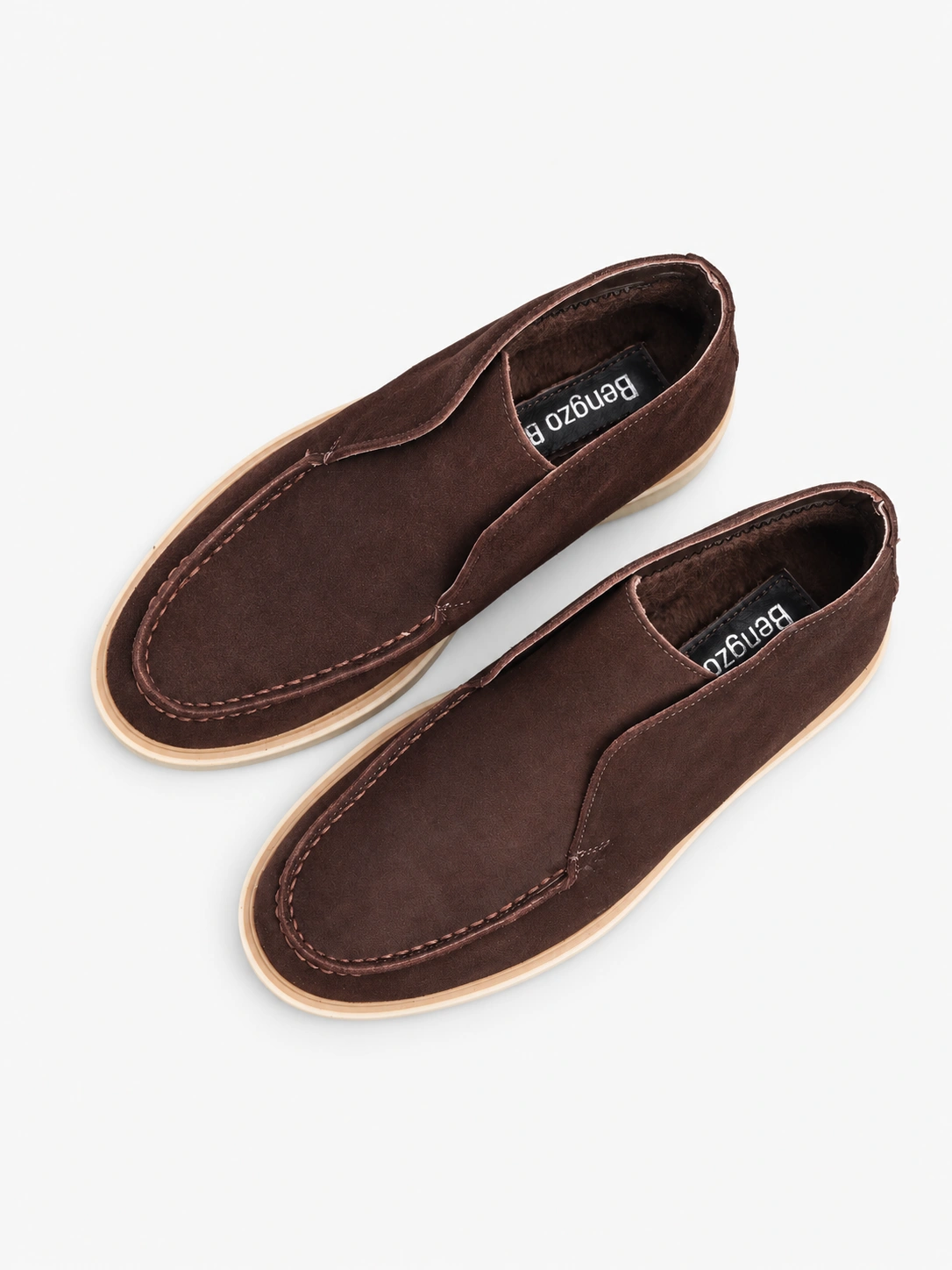 Loafers înalți în nuanță de ciocolată — fotografia 4 din 5