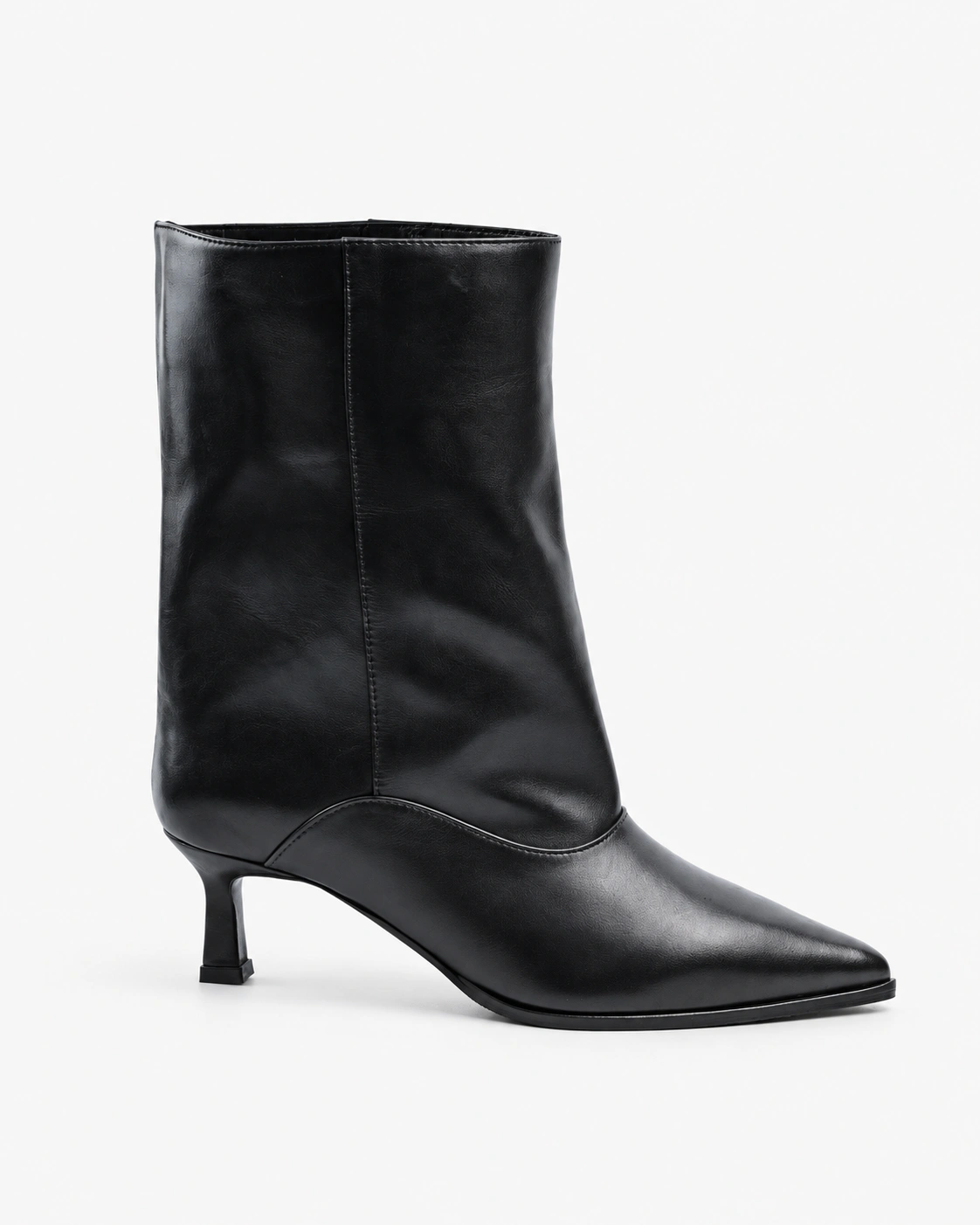 Botine negre cu toc fin — fotografia 3 din 4