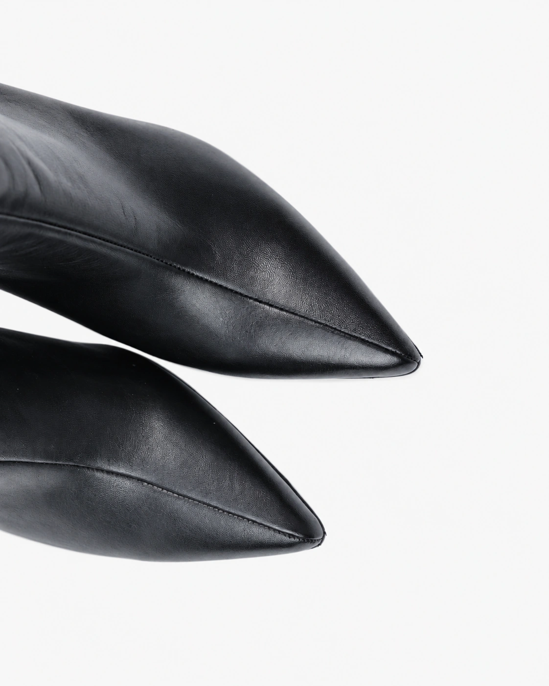 Botine negre cu toc subțire — fotografia 3 din 6