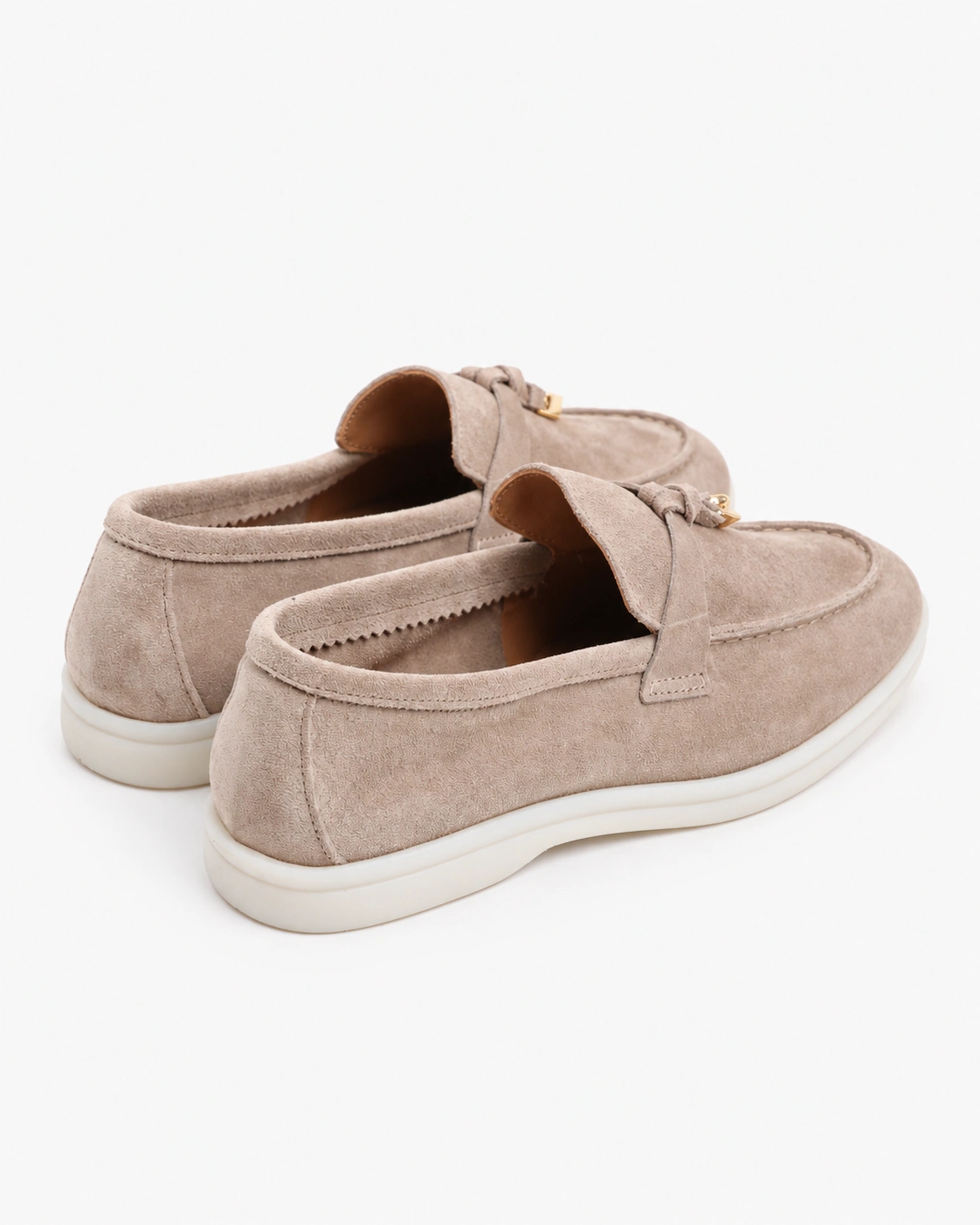 Loafers bej în stil clasic — fotografia 3 din 4