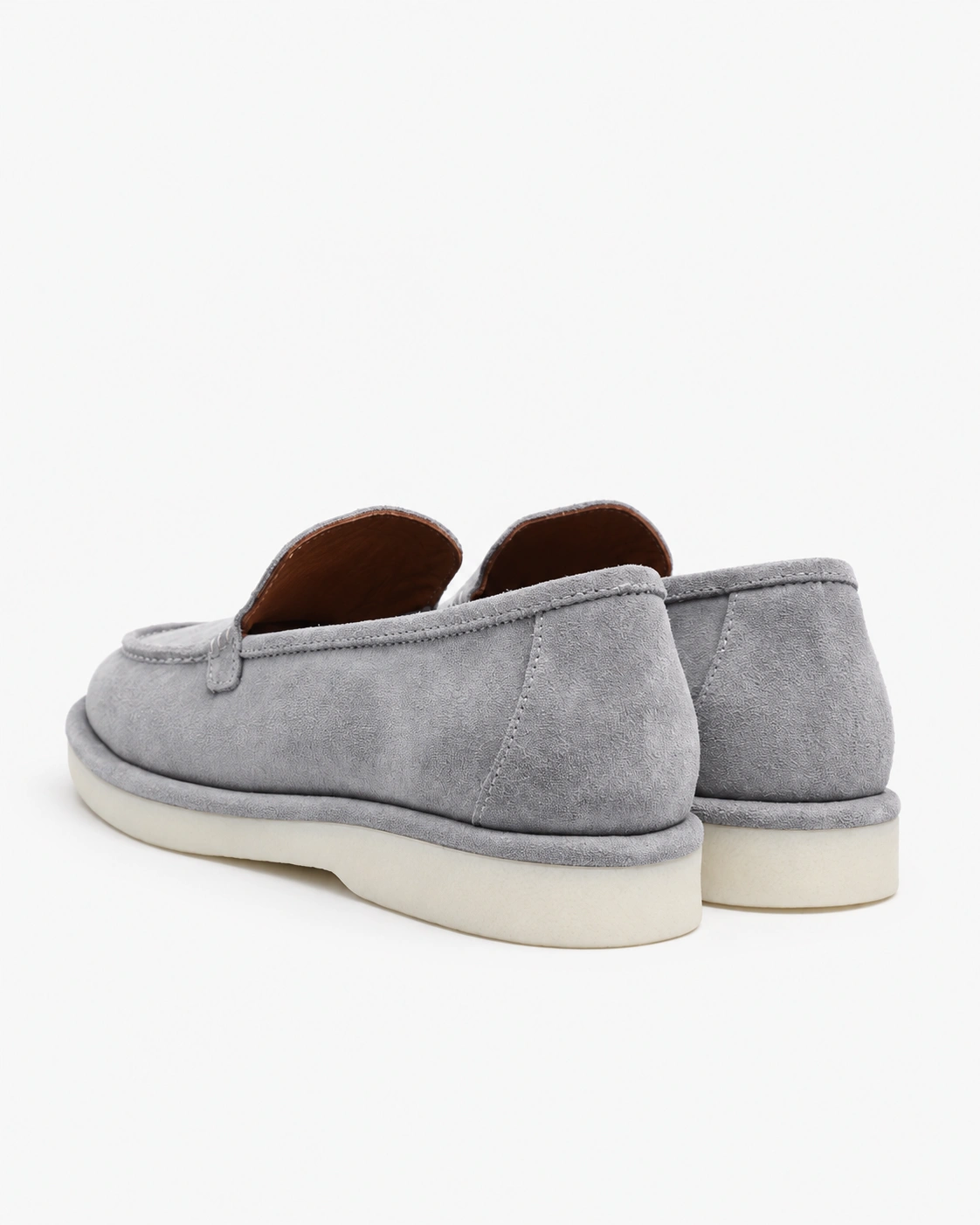 Loafers gri deschis — fotografia 4 din 4