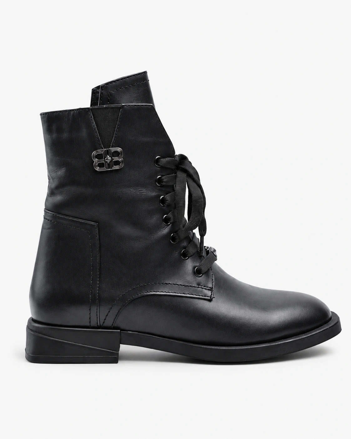 Botine din piele cu detalii elegante — fotografia 5 din 5