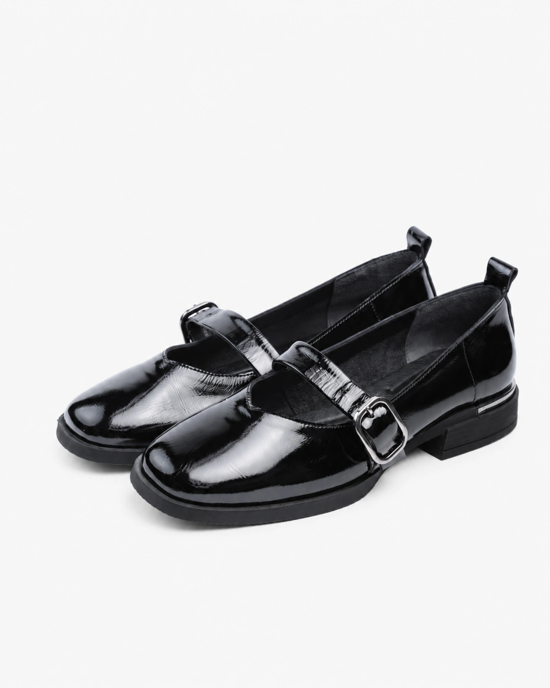 Pantofi negri Mary Jane