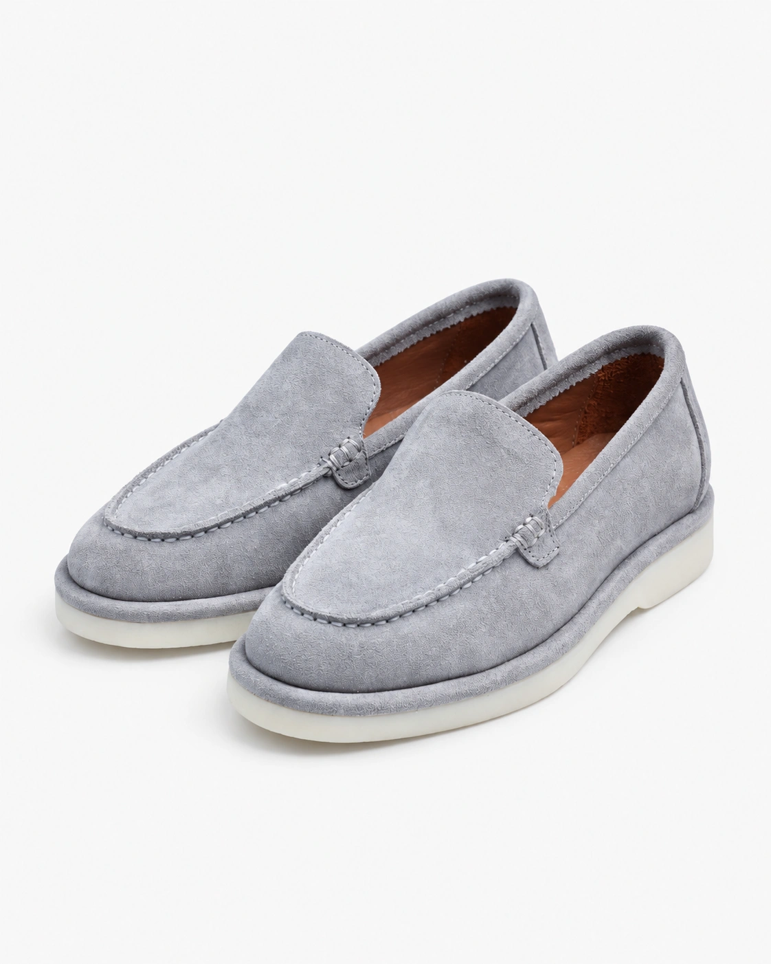 Loafers gri deschis