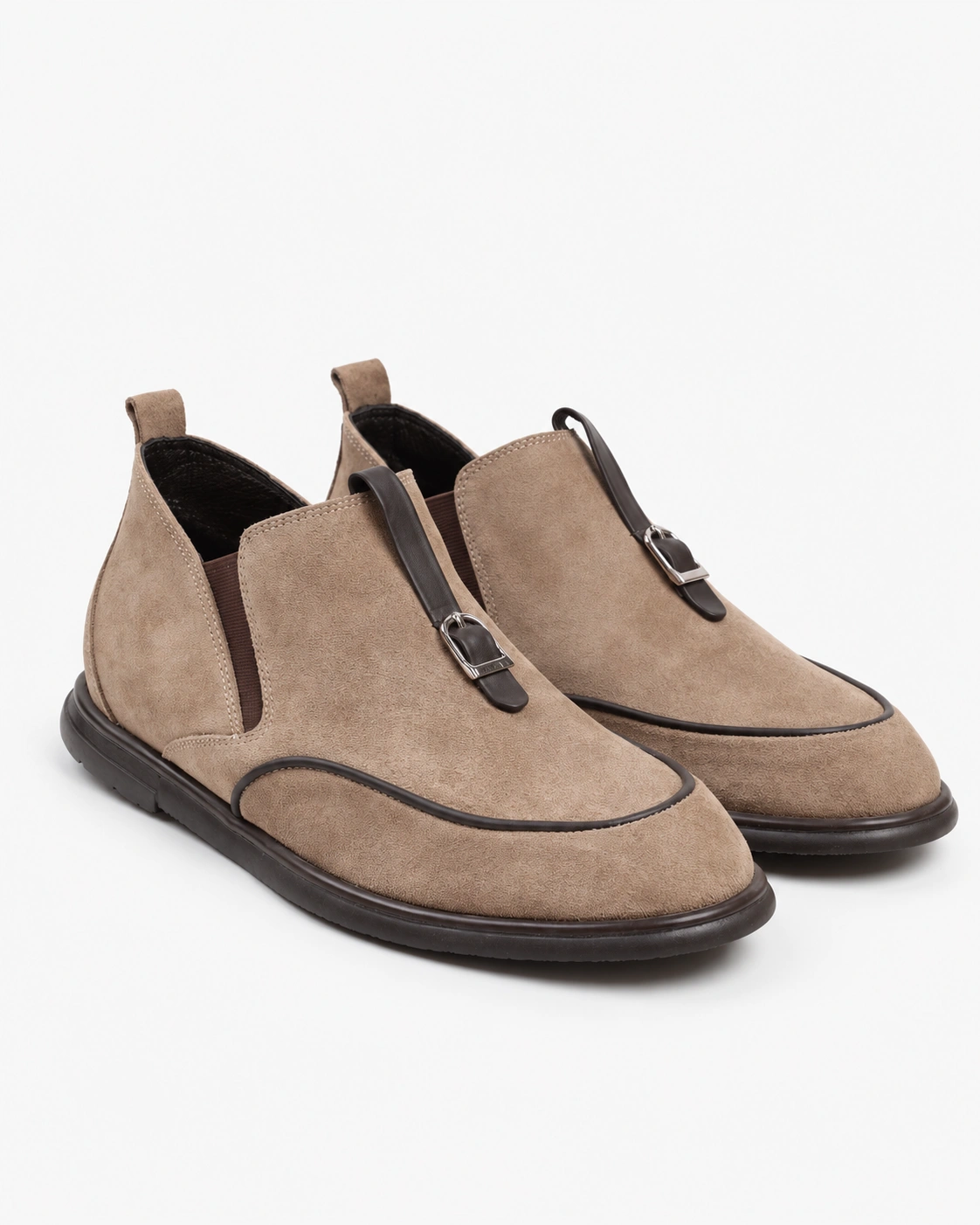 Loafers înalți de toamnă în stil casual