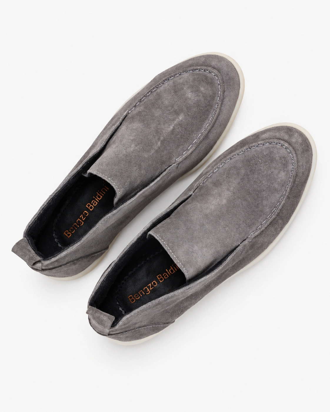 Loafers înalți de toamnă din piele întoarsă — fotografia 4 din 4